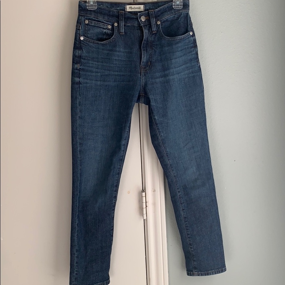 Madewell High-Rise Slim Boyjean